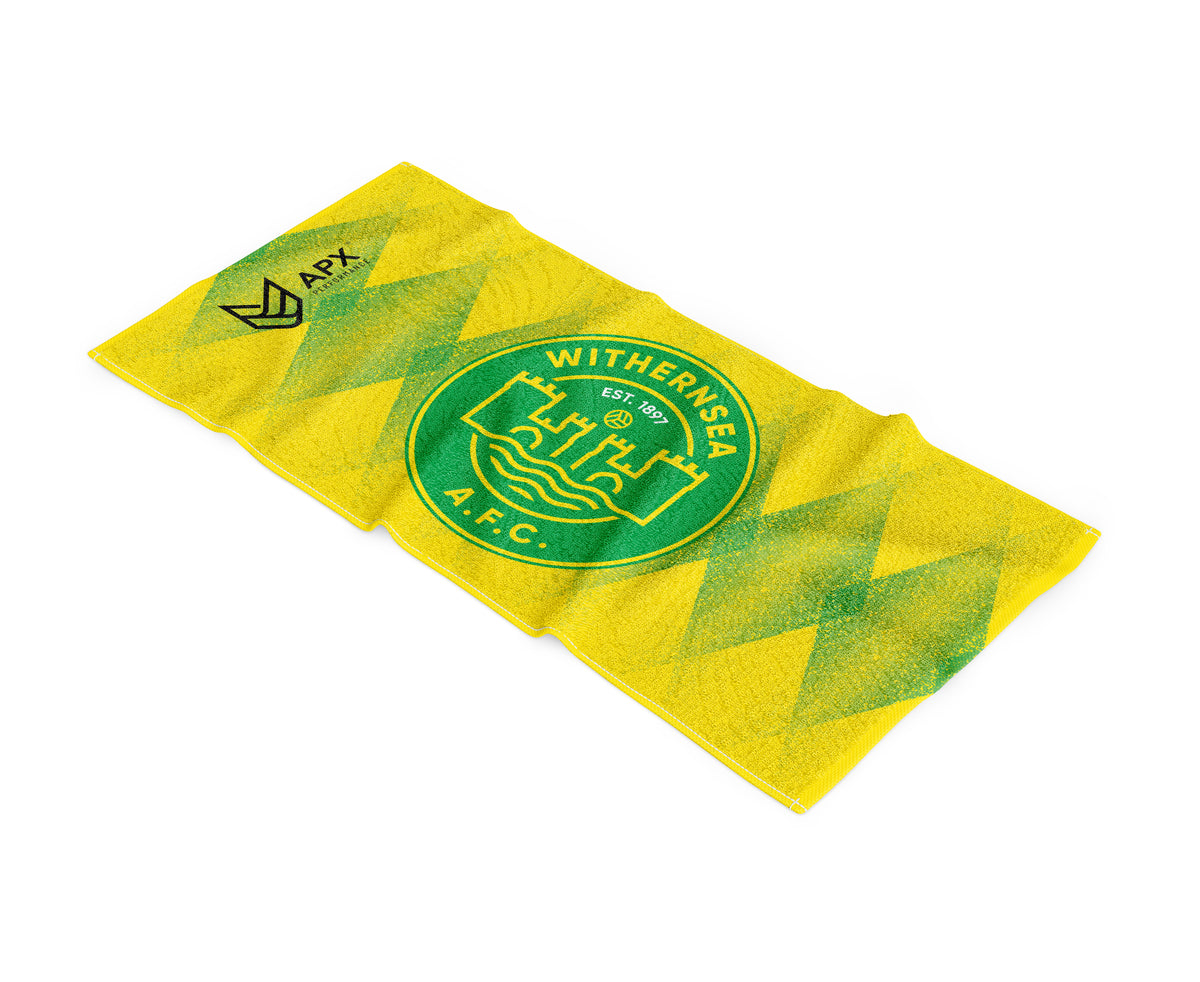 Withernsea AFC PLAYER BATH TOWEL - Front