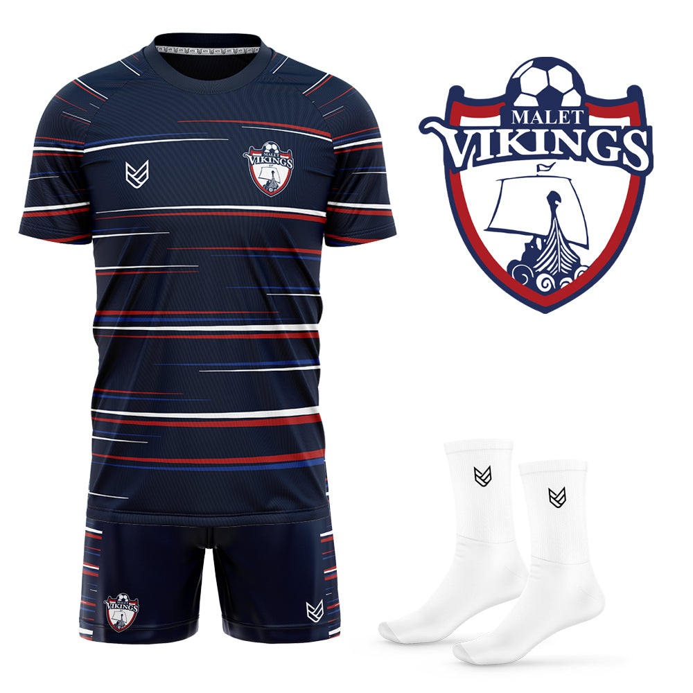 Malet Vikings FC Junior Training Kit Deal (Navy)