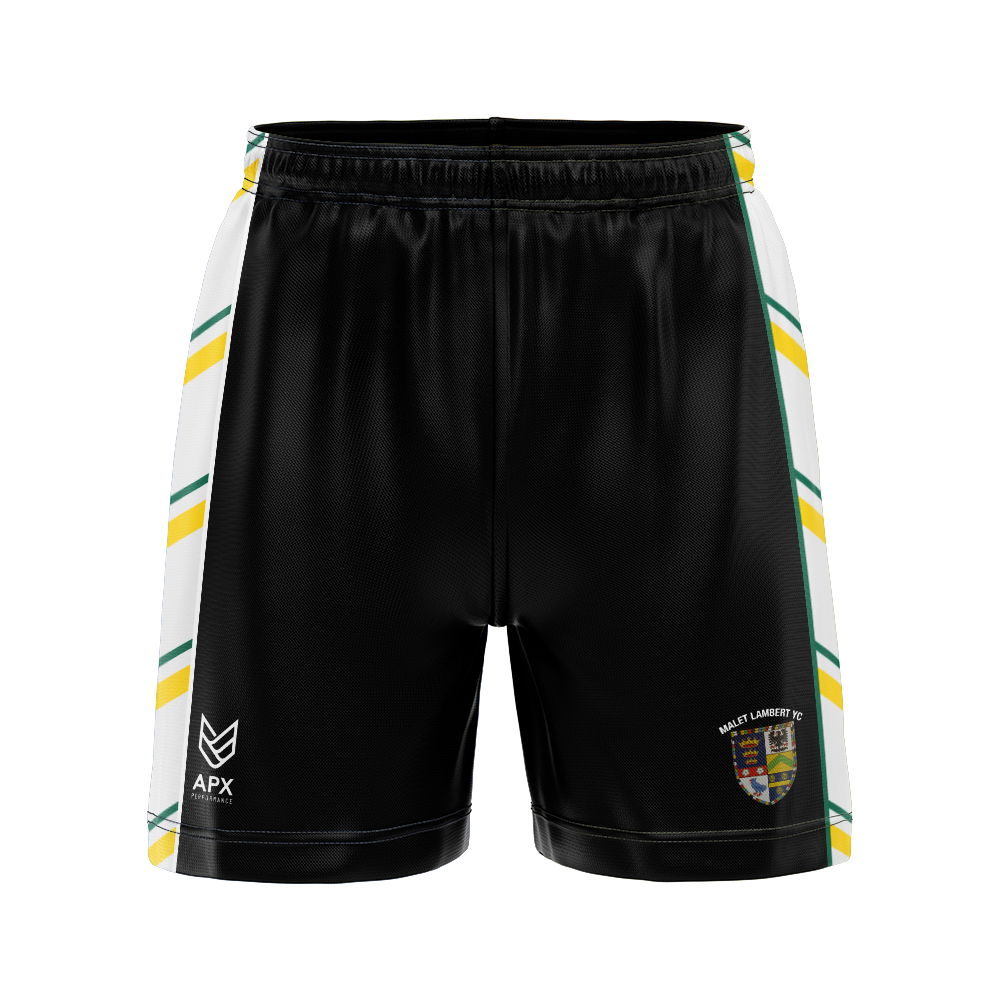 Malet Ladies FC Adult Training Shorts (Black)