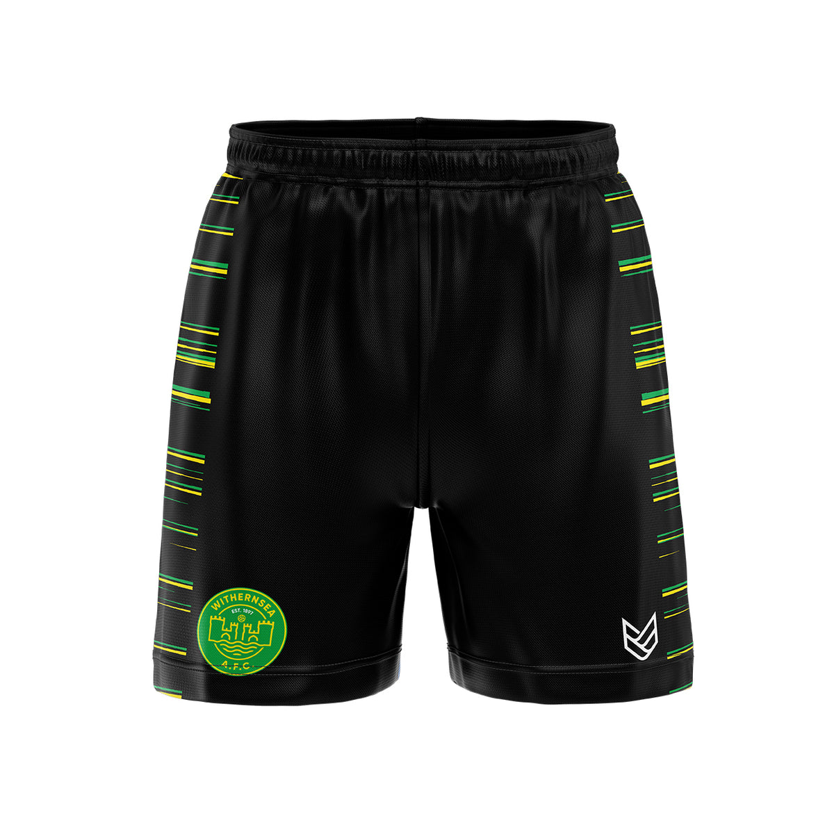 Withernsea AFC SUBLIMATED TRAINING SHORTS - Front